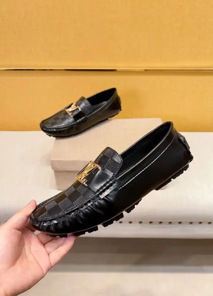 hype LV Leather Shoes