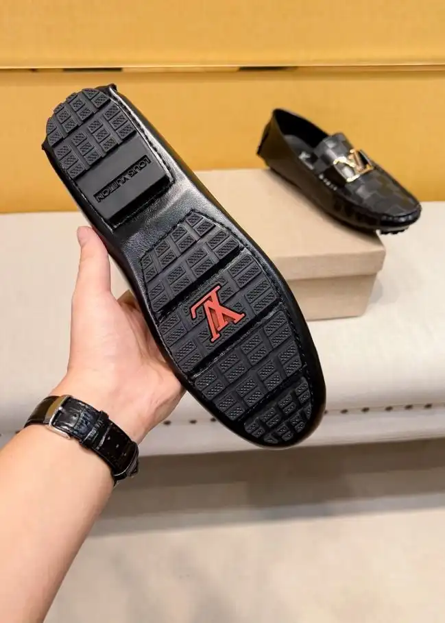 hype LV Leather Shoes