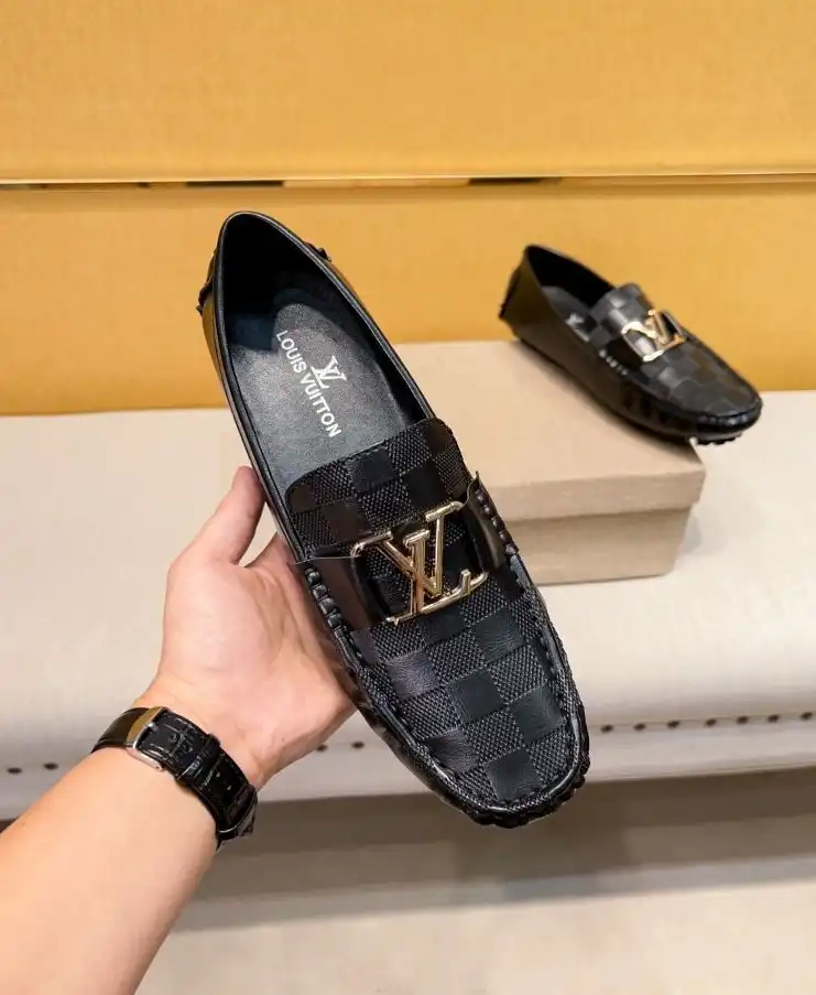 hype LV Leather Shoes