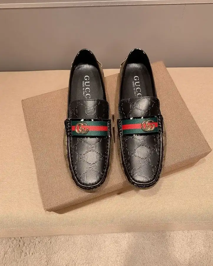 hype Gucci Leather Shoes