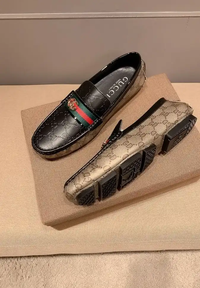 hype Gucci Leather Shoes