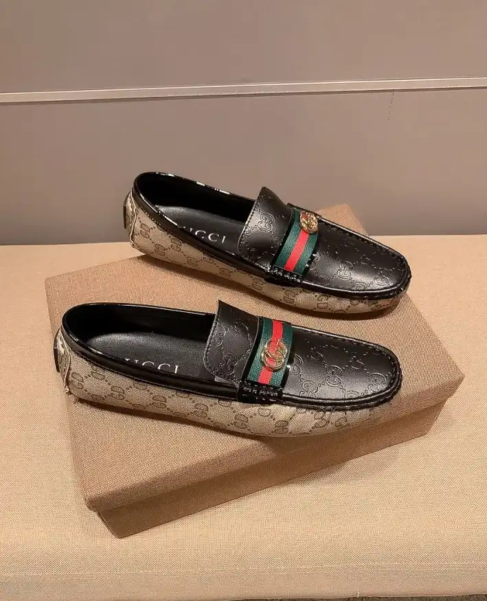 hype Gucci Leather Shoes