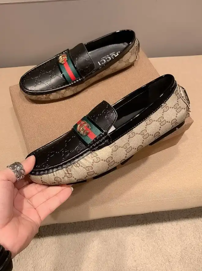 hype Gucci Leather Shoes