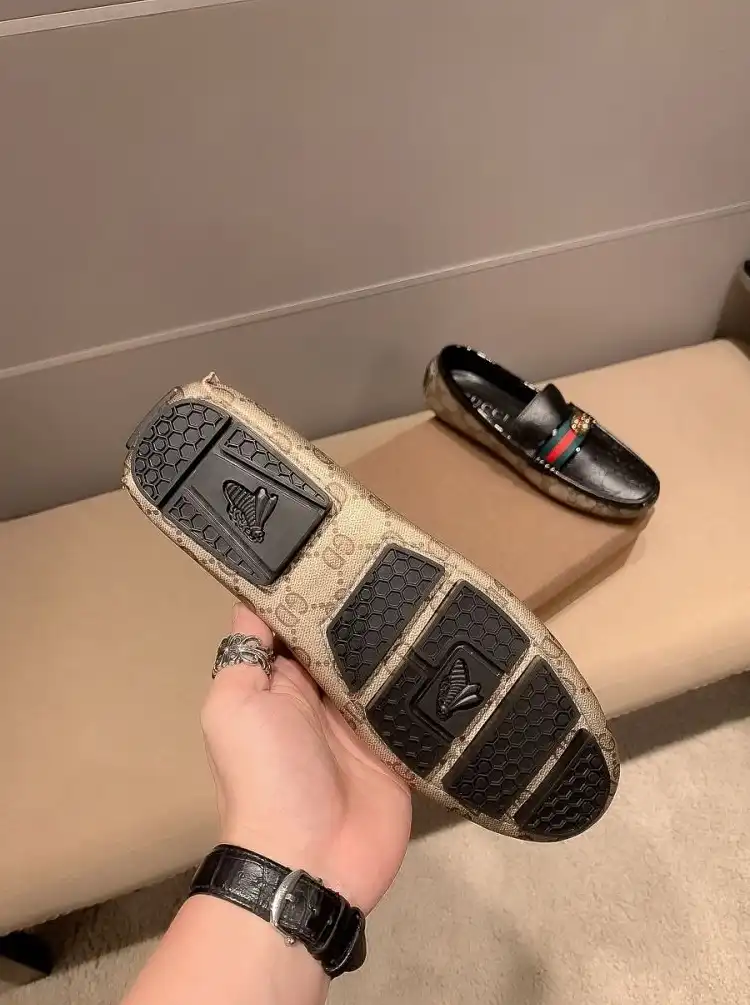 hype Gucci Leather Shoes