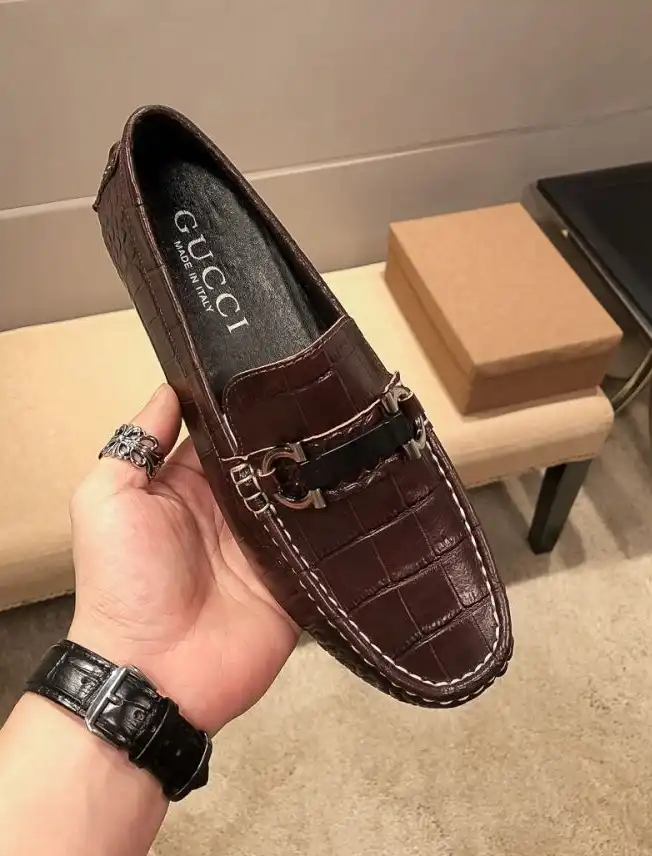 hype Gucci Leather Shoes