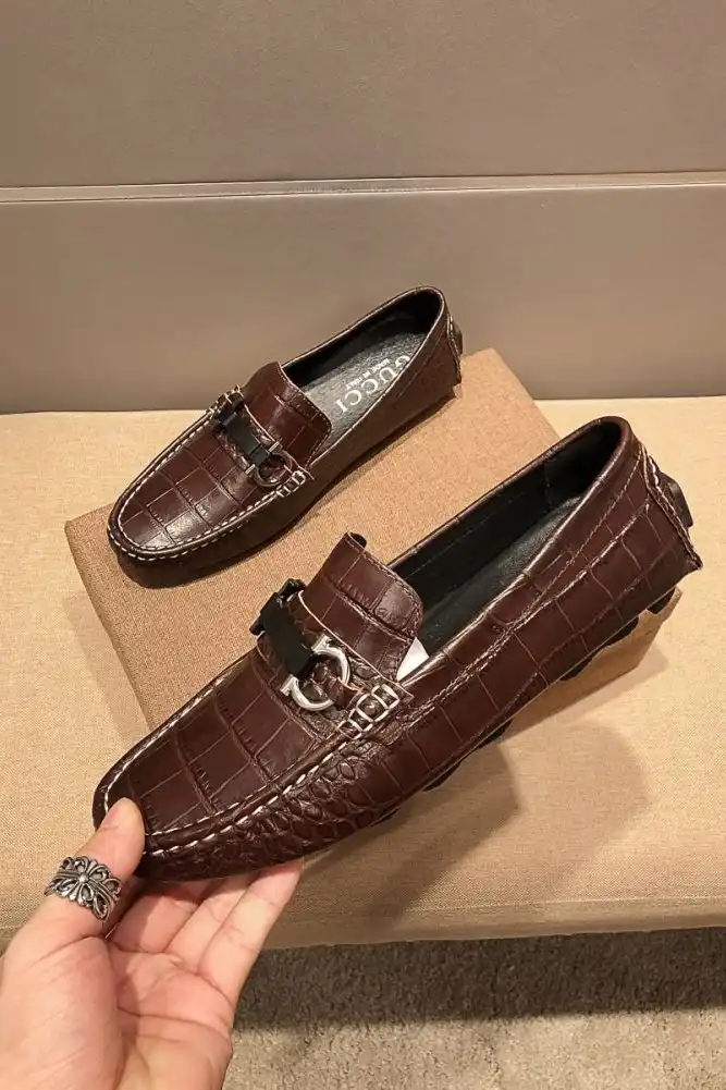 hype Gucci Leather Shoes