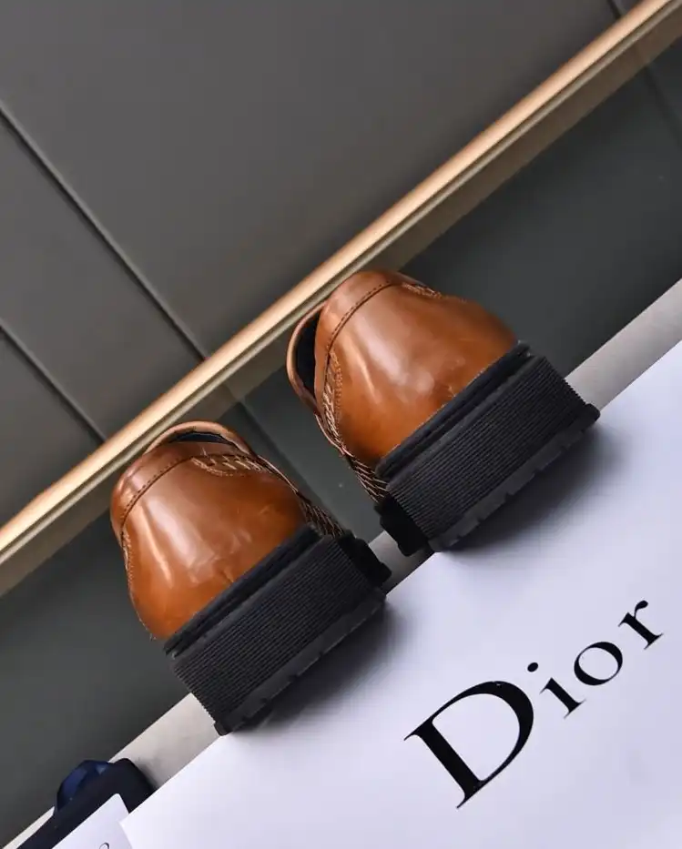 hype Christian Dior Leather Shoes