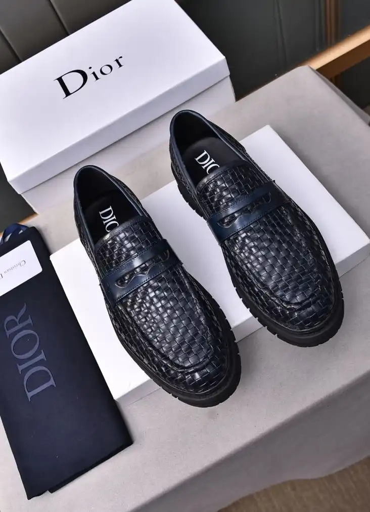 hype Christian Dior Leather Shoes