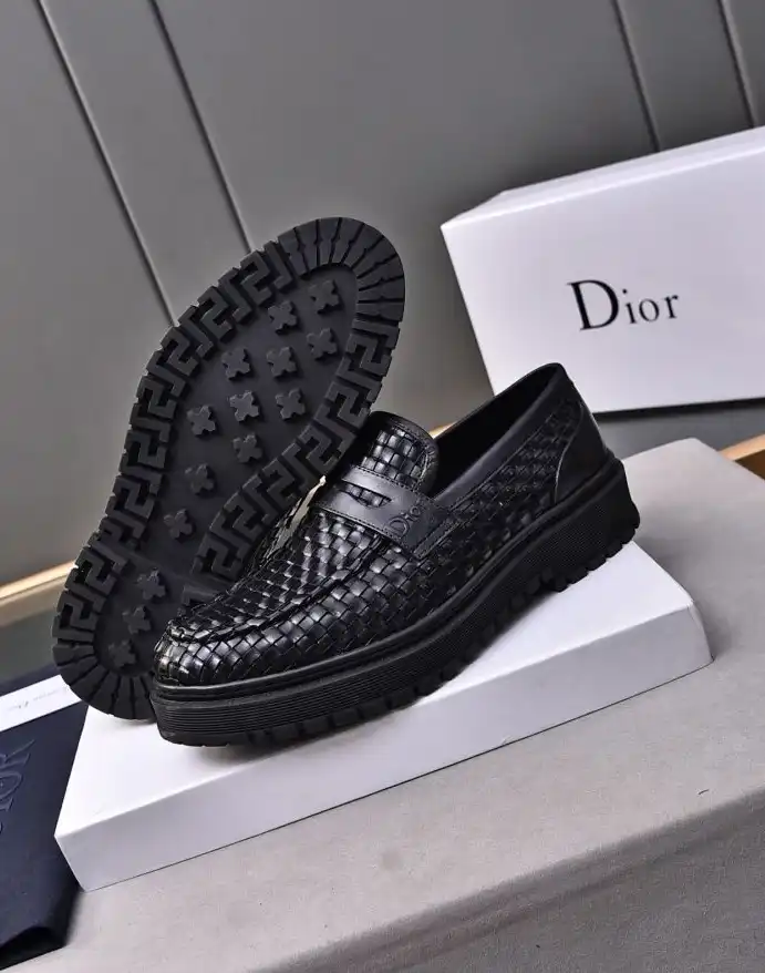 hype Christian Dior Leather Shoes