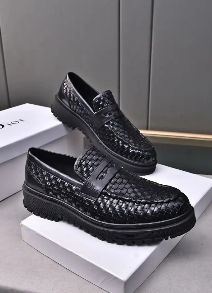 hype Christian Dior Leather Shoes