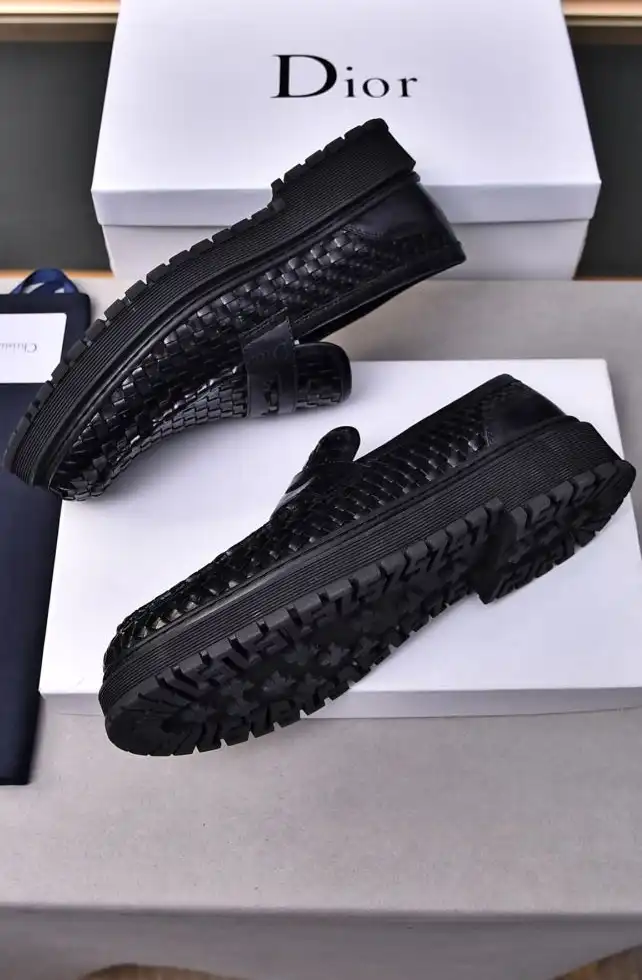 hype Christian Dior Leather Shoes