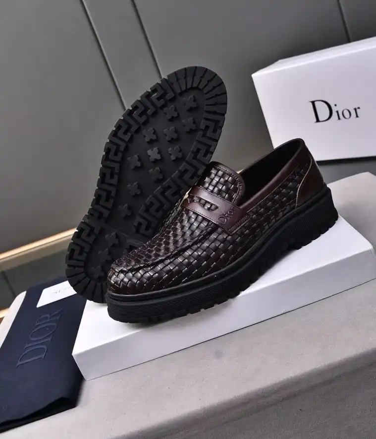 hype Christian Dior Leather Shoes