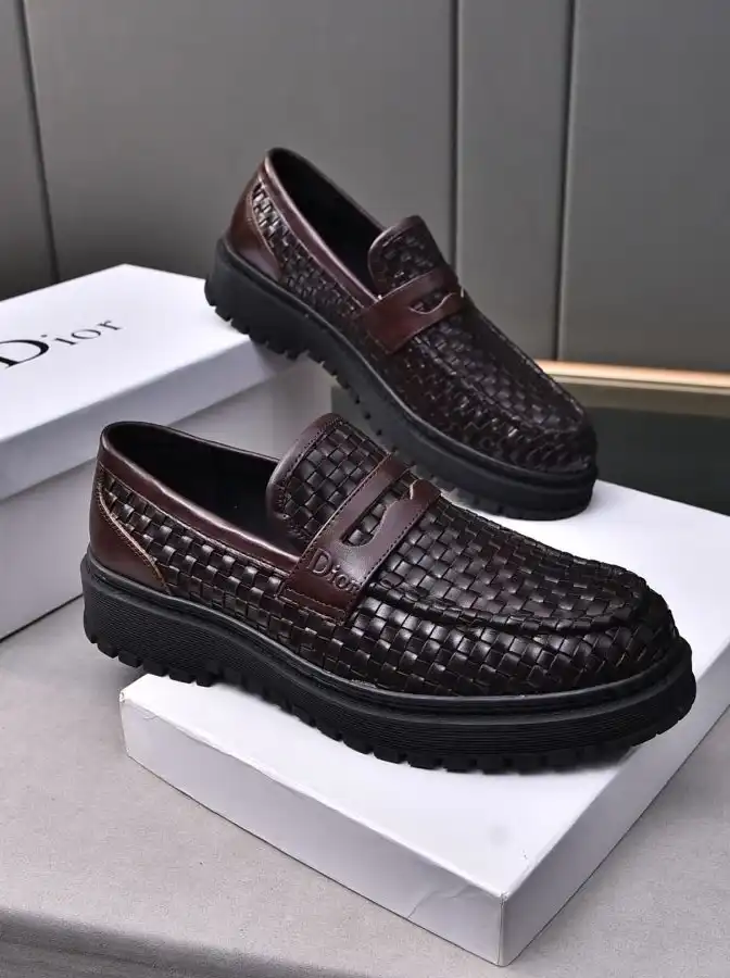 hype Christian Dior Leather Shoes