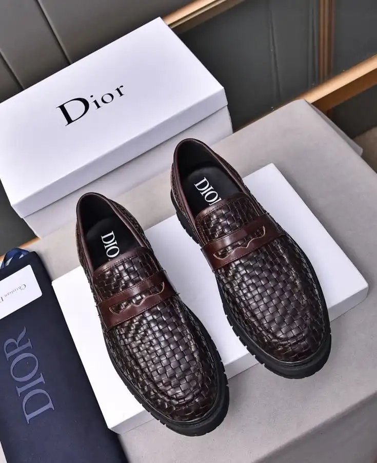 hype Christian Dior Leather Shoes