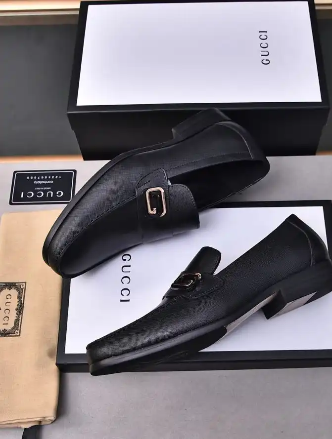 hype Gucci Leather Shoes