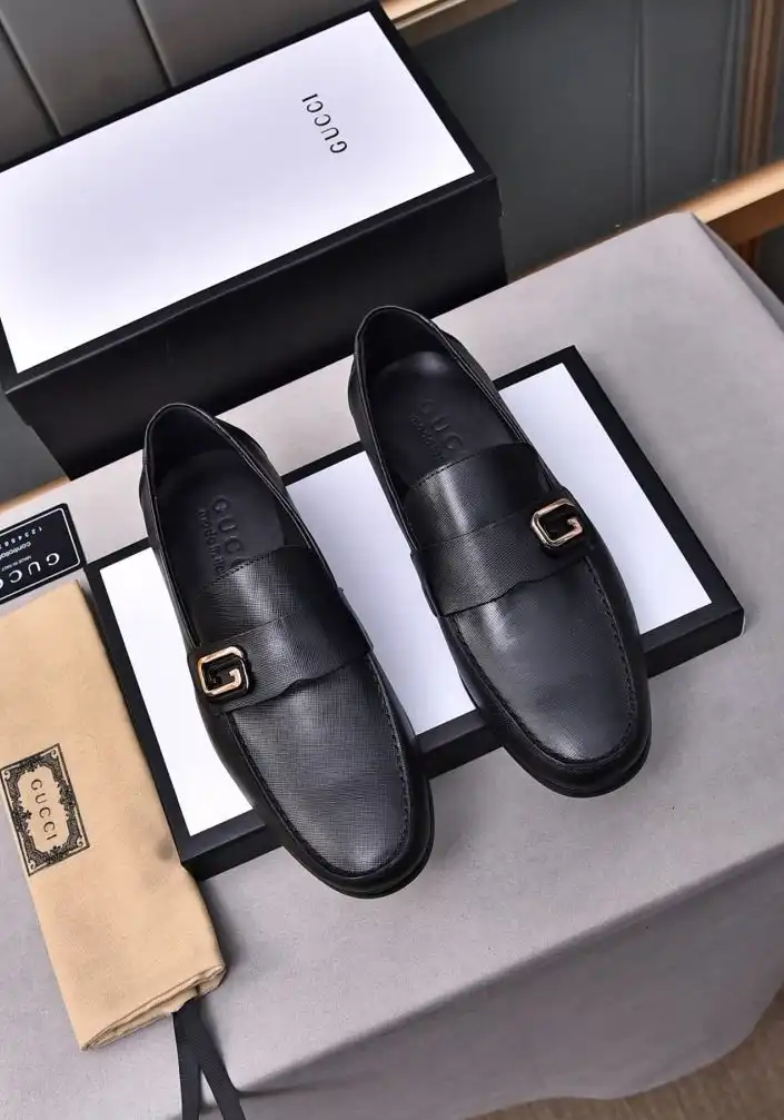 hype Gucci Leather Shoes