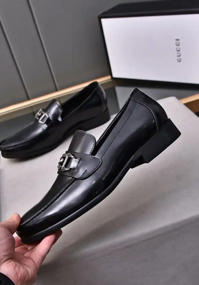 hype Gucci Leather Shoes