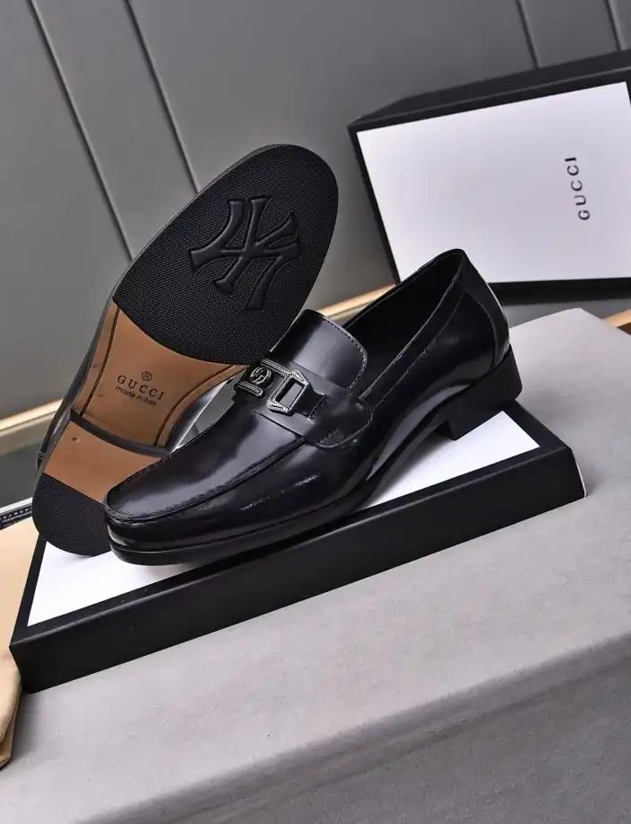 hype Gucci Leather Shoes