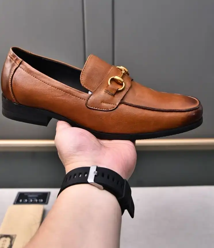 hype Gucci Leather Shoes