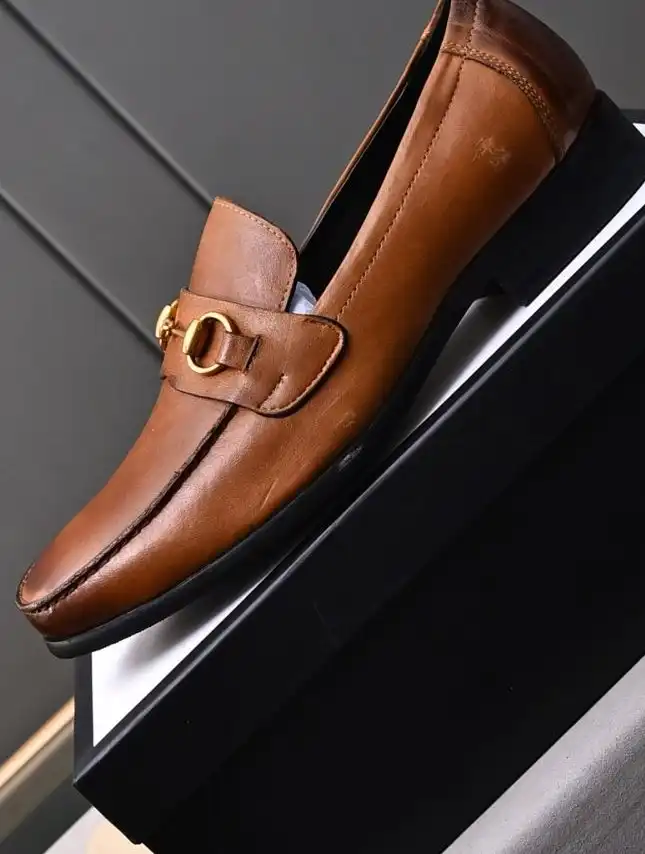 hype Gucci Leather Shoes