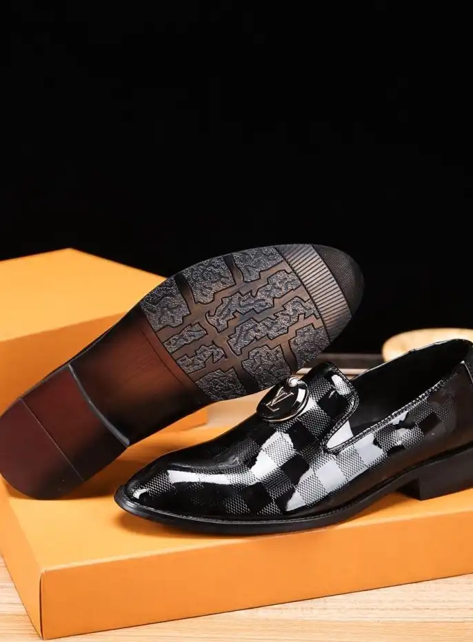 hype LV Leather Shoes