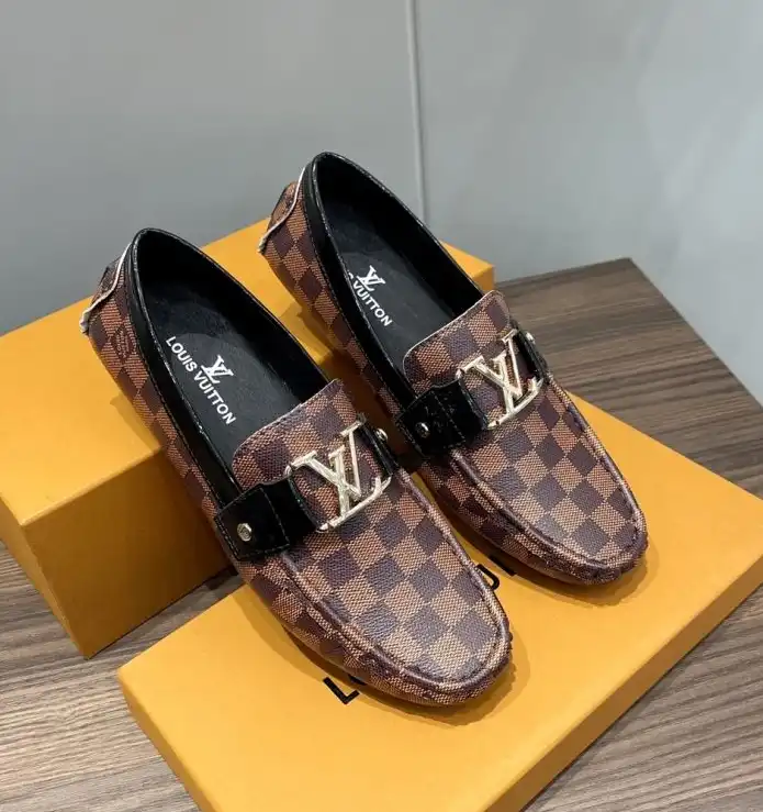 hype LV Leather Shoes