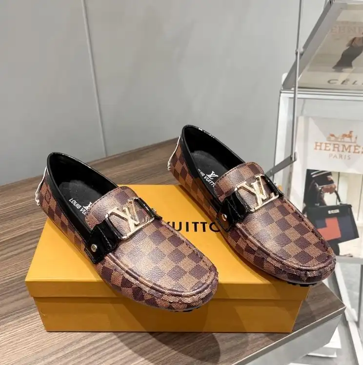 hype LV Leather Shoes