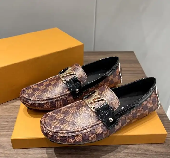 hype LV Leather Shoes