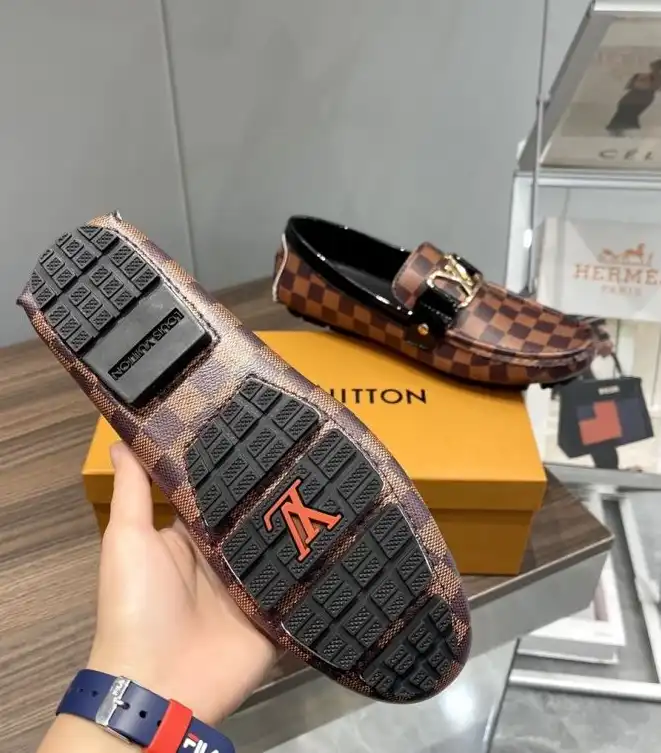 hype LV Leather Shoes