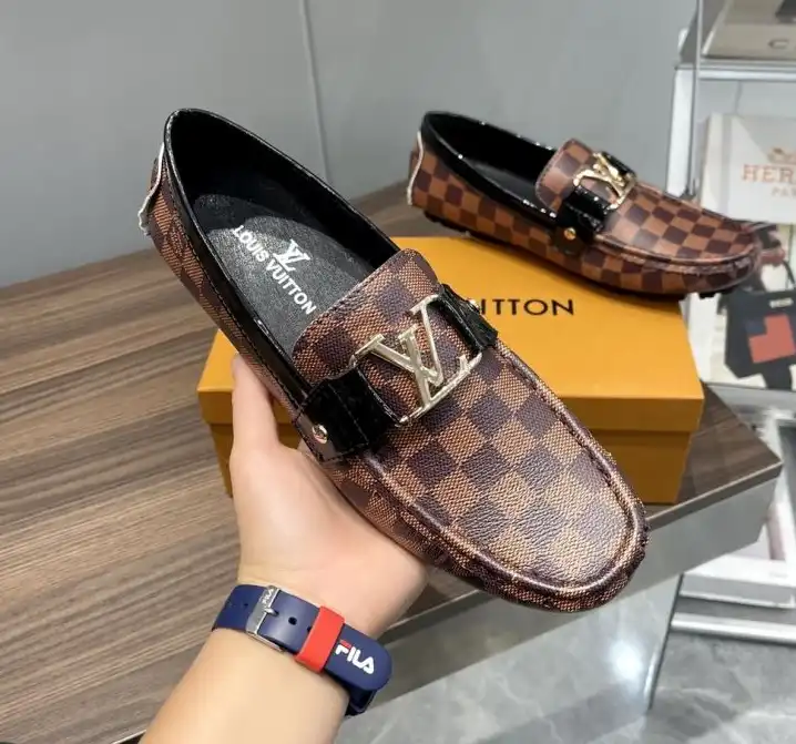 hype LV Leather Shoes