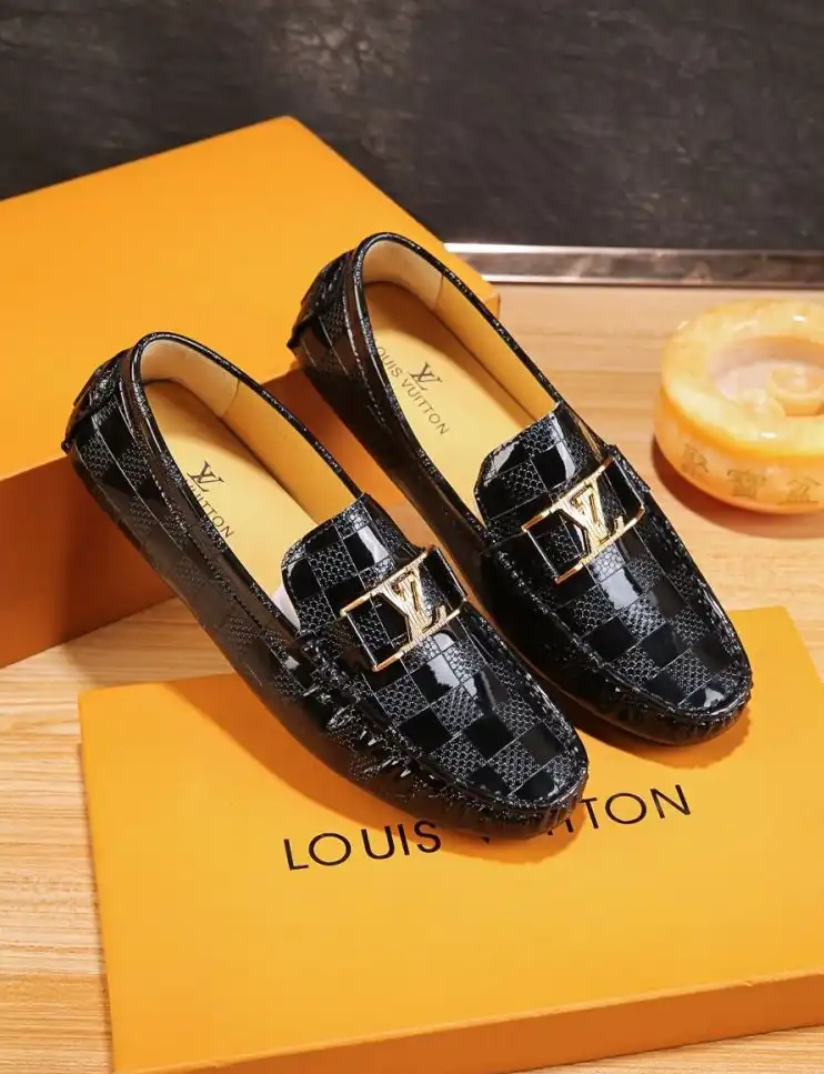 hype LV Leather Shoes