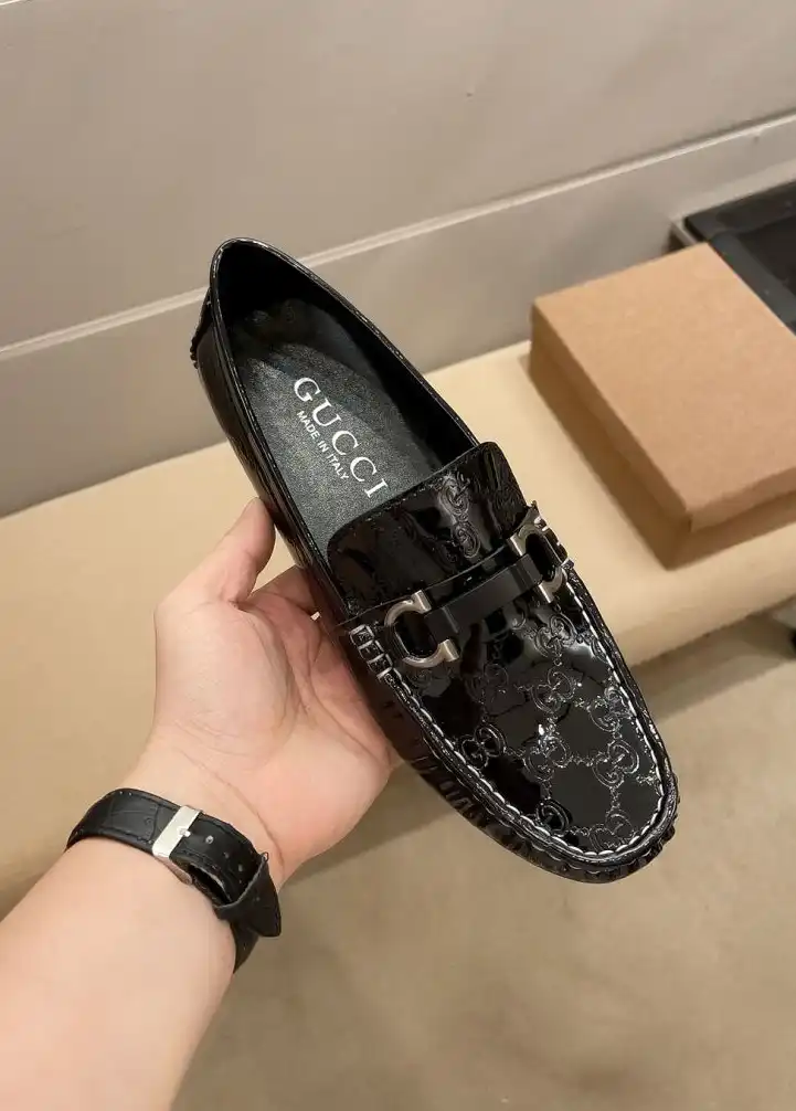 hype Gucci Leather Shoes