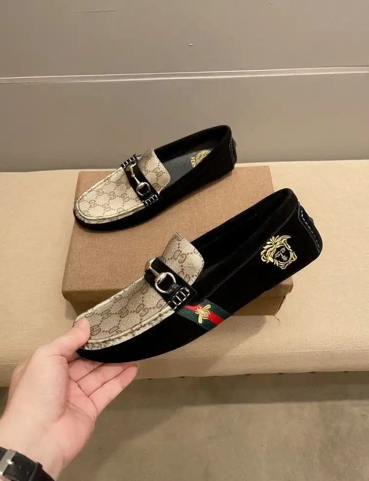 hype Gucci Leather Shoes