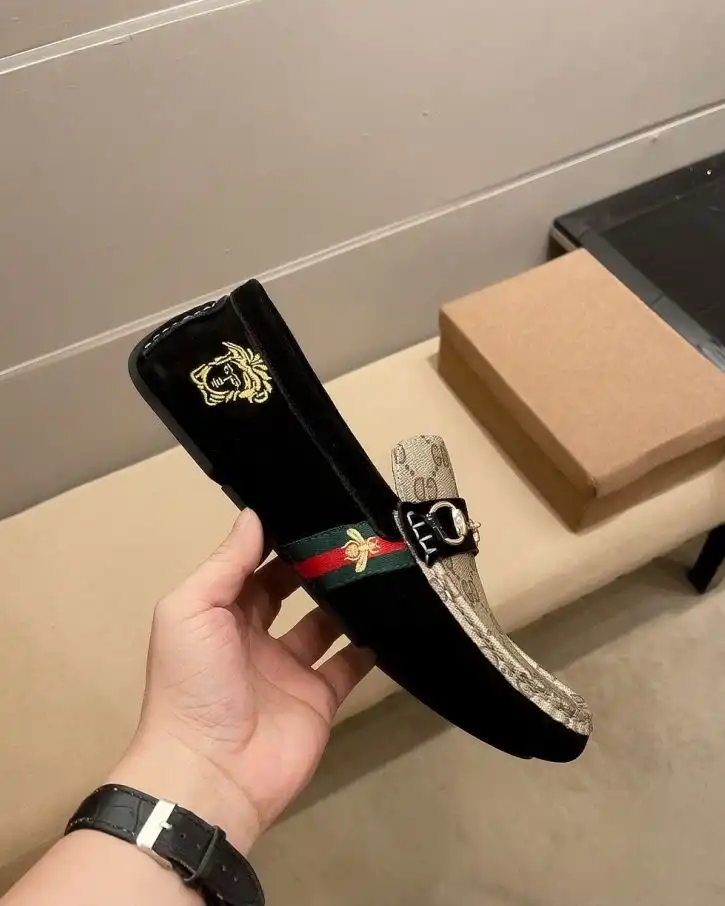 hype Gucci Leather Shoes