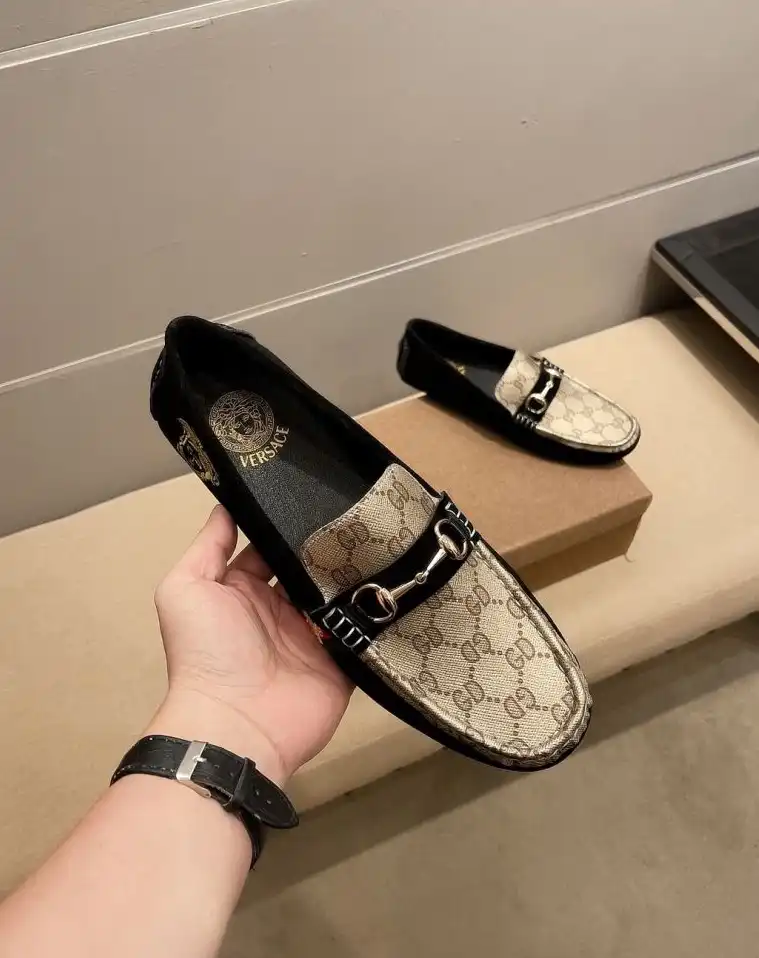 hype Gucci Leather Shoes