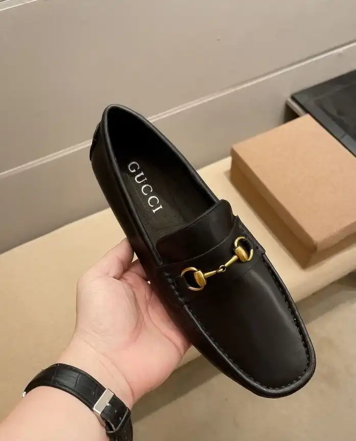 hype Gucci Leather Shoes