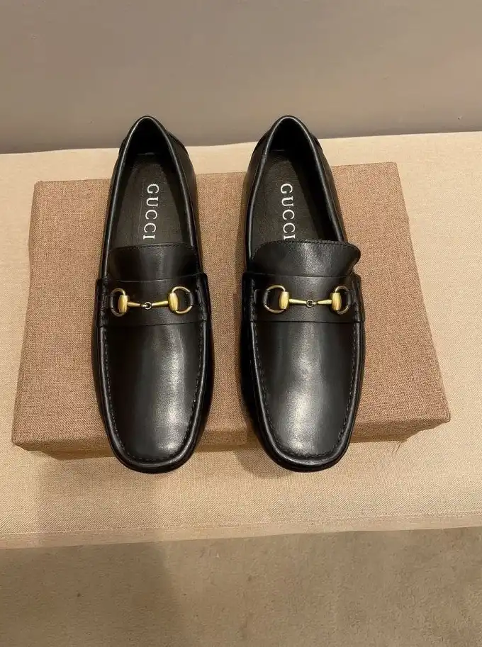 hype Gucci Leather Shoes