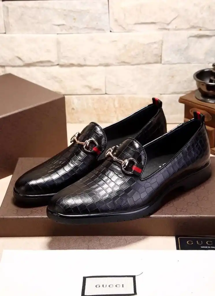 hype Gucci Leather Shoes