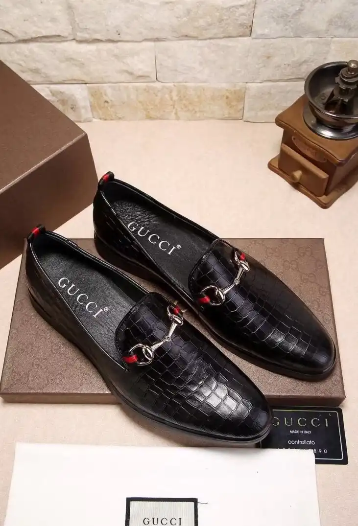 hype Gucci Leather Shoes