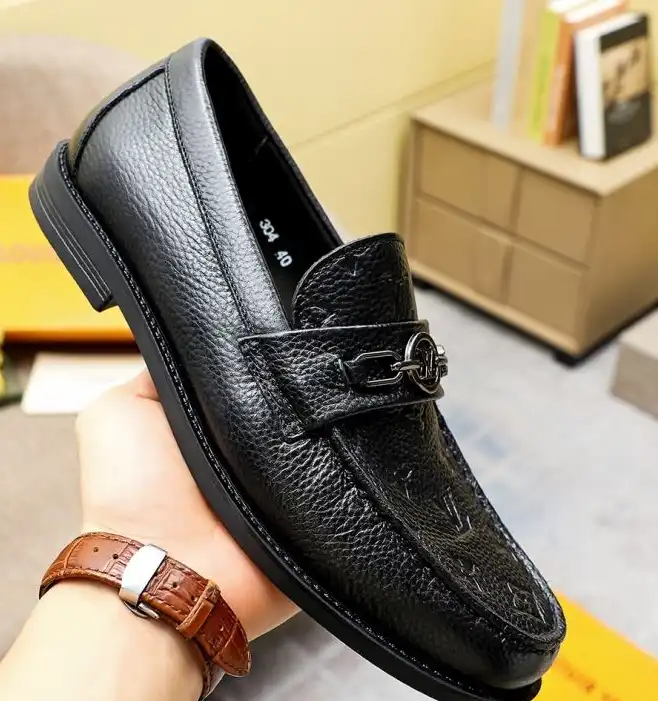 hype LV Leather Shoes