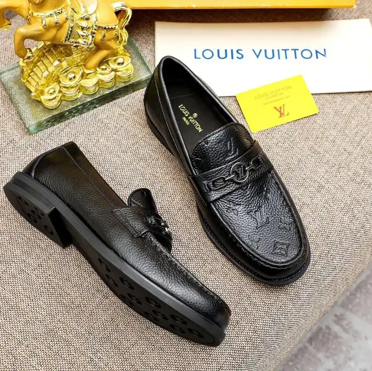 hype LV Leather Shoes