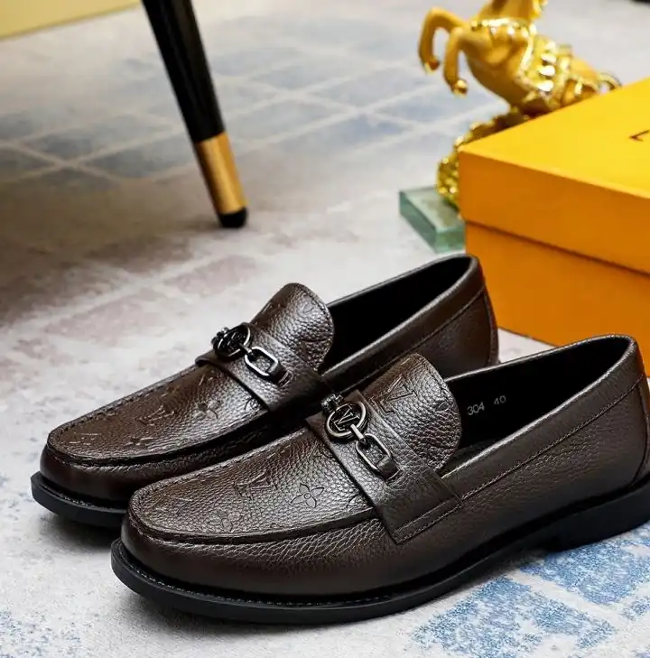 hype LV Leather Shoes