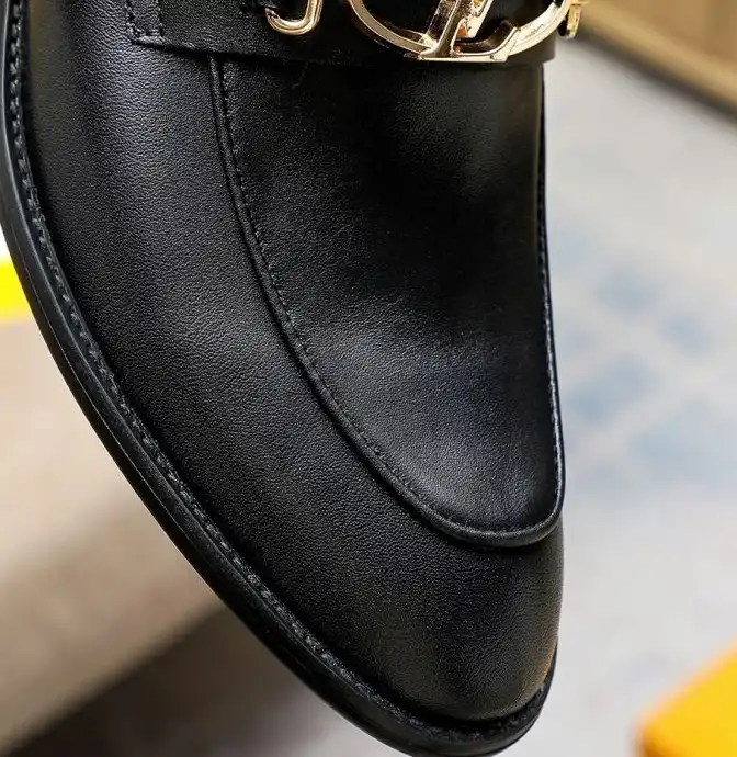 hype LV Leather Shoes