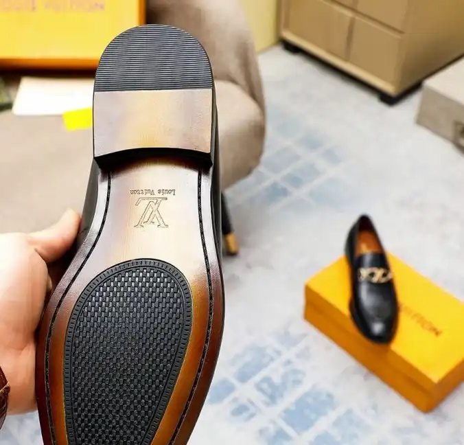 hype LV Leather Shoes