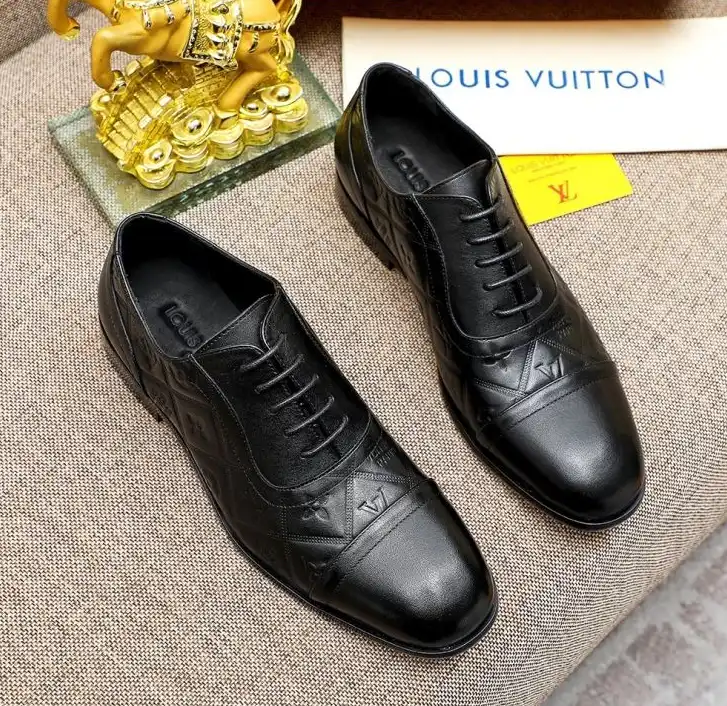 hype LV Leather Shoes