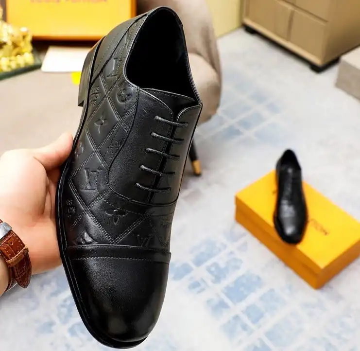 hype LV Leather Shoes