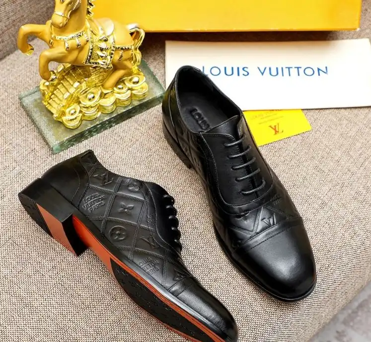 hype LV Leather Shoes