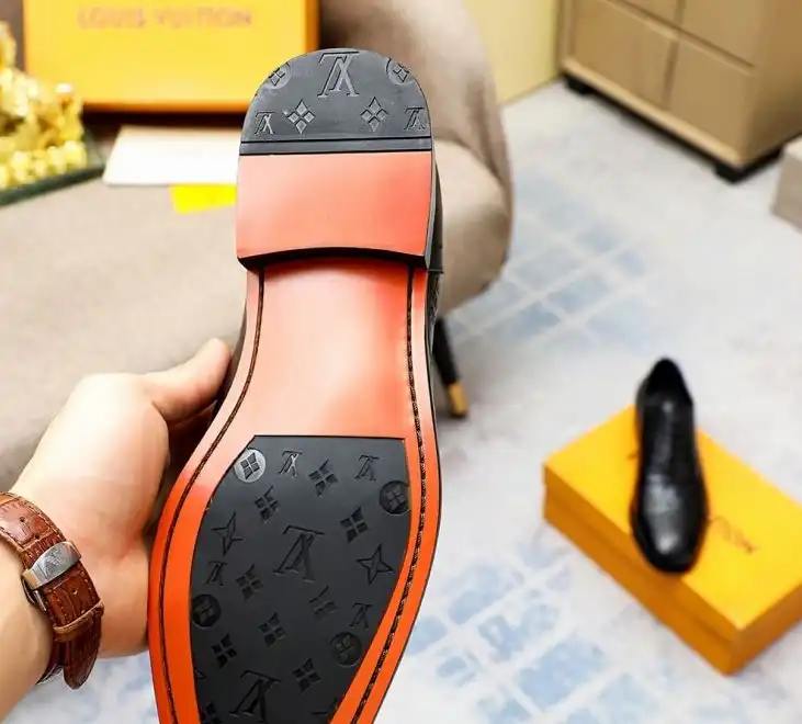 hype LV Leather Shoes