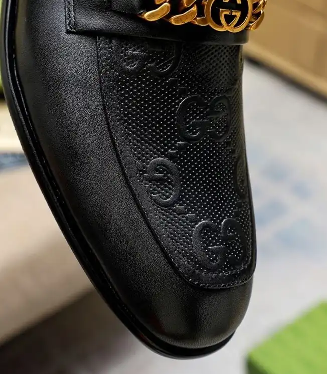 hype Gucci Leather Shoes