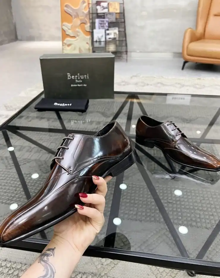 hype Berluti Leather Shoes